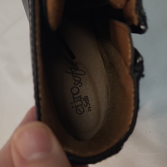 Eurosoft by Sofft Women's Winterbury Lace Up Ankle Boot Black NWOT Sz 7 - Picture 7 of 11